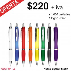 Ofertas lapices con logo...